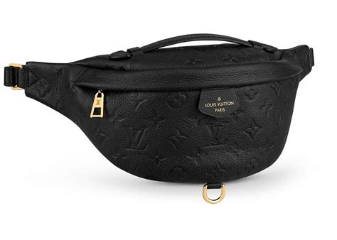 louis vuitton bumbag monogram empreinte noir|louis vuitton denim bumbag.